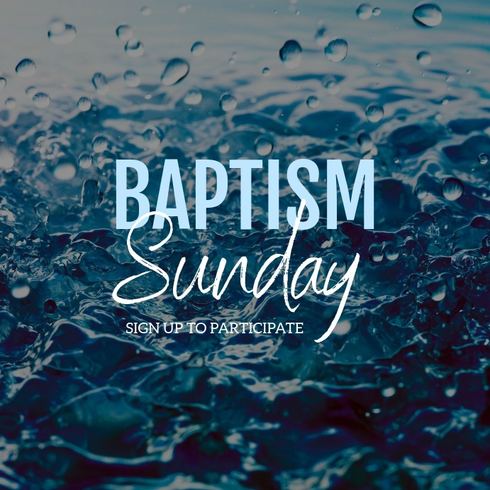 Baptism Sunday @ Desert Springs Church