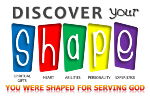 Discover Your S.H.A.P.E. for Ministry Workshop