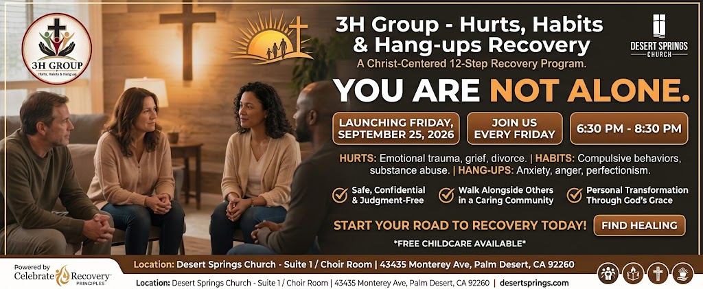 3H Recovery Ministry - Hurts, Habits & Hangups